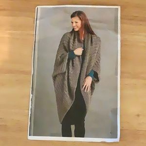 Crochet Cocoon Cardigan